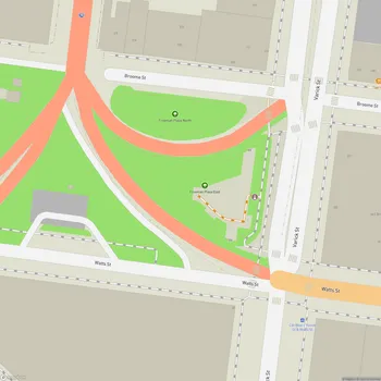 Map of Freeman Plaza East