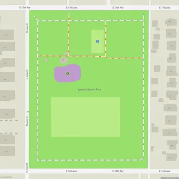 Map of Spencer Garrett Park