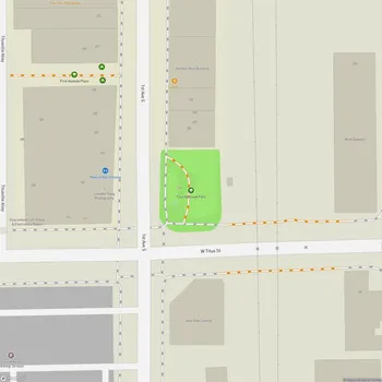 Map of Titus Railroad Park