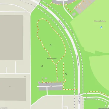 Map of Gordon Faber Recreation Complex