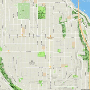 Map of Wolf Creek Ravine Natural Area