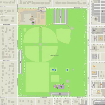 Map of Franklin Park