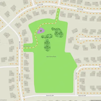 Map of Hart Farm Park