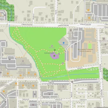 Map of Andrews Park