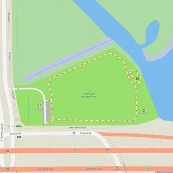 Map of Colonel Joe Kittinger Park