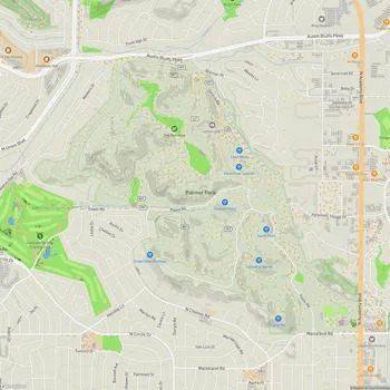 Map of Palmer Park