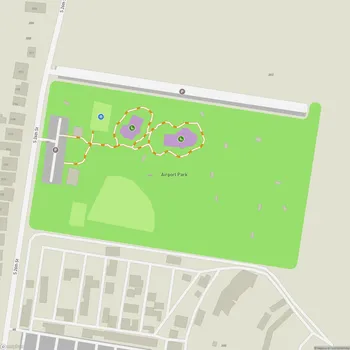 Map of Airport Park