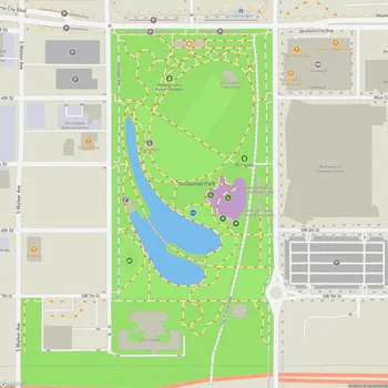 Map of Scissortail Park