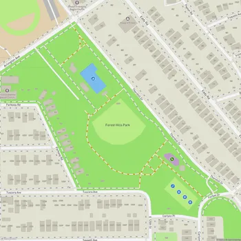 Map of Forest Hills Park