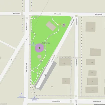 Map of Spanish American War Memorial Park