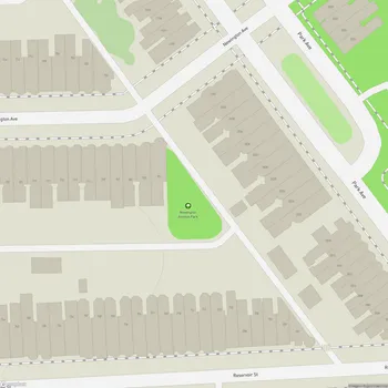 Map of Newington Avenue Park