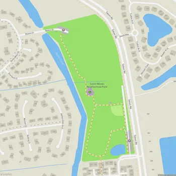 Map of Salem Woods Neighborhood Park