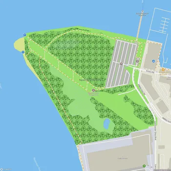 Map of Squantum Point Park