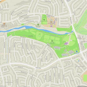 Map of Cottonwood Creek Park