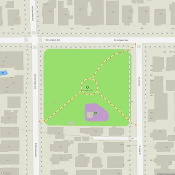 Map of De Longpre Park