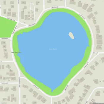 Map of Lake Davis Park