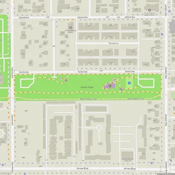 Map of Seville Park & Amphitheater