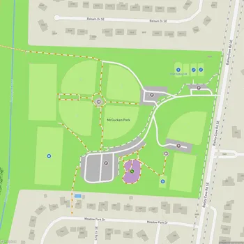 Map of McGucken Park