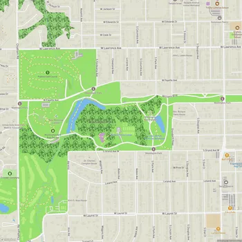Map of Washington Park