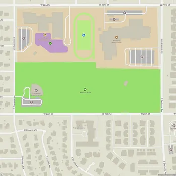 Map of Memorial Park