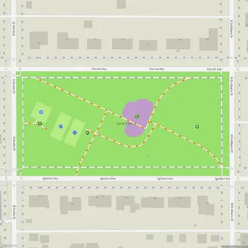 Map of Carty Park
