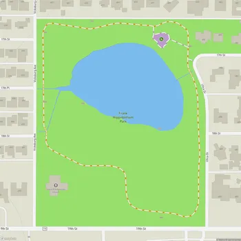 Map of Frank Higginbotham Park