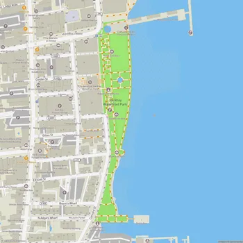 Map of Waterfront Park