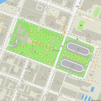 Map of Collins Park