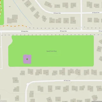 Map of South Fork Park