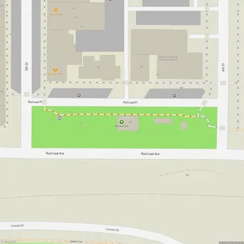 Map of Railroad Park