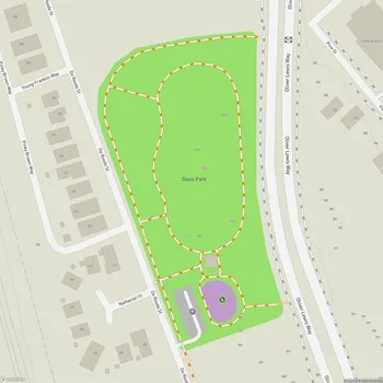 Map of Davis Park