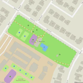 Map of Meyer Park