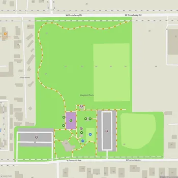 Map of Hayden Park