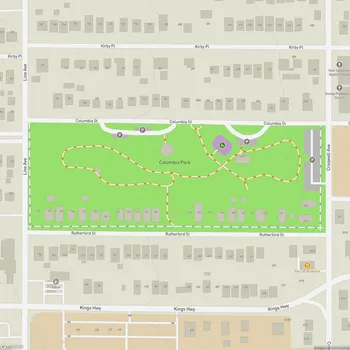 Map of Columbia Park
