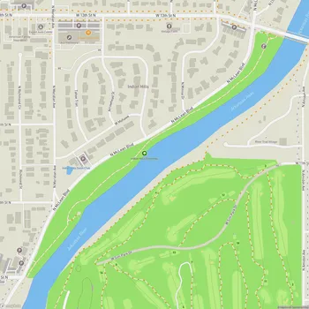 Map of Indian Hills Greenway