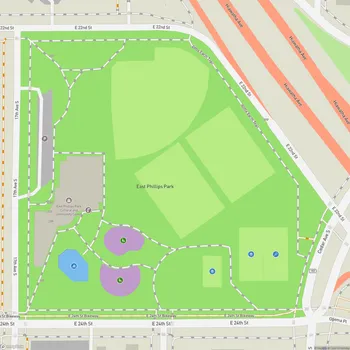 Map of East Phillips Park