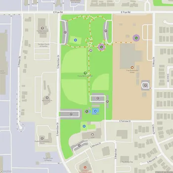 Map of Folley Memorial Park