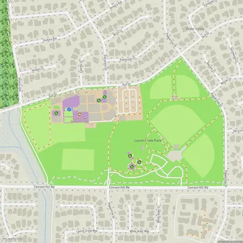 Map of Laurel Creek Park