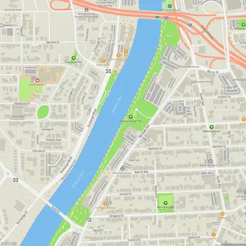 Map of Genesee Gateway Park