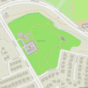 Map of Evergreen Park