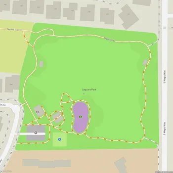 Map of Saguaro Park