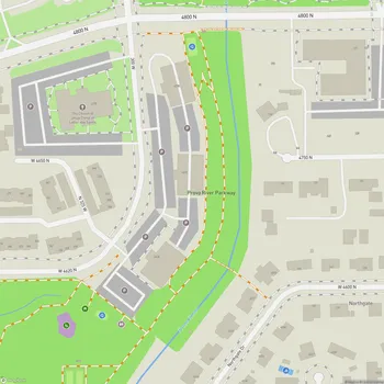 Map of Provo River Park