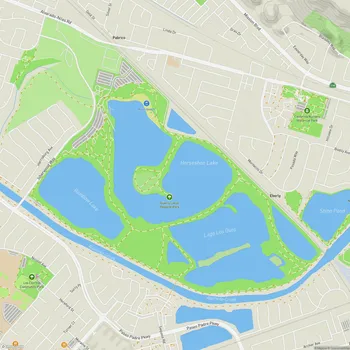 Map of Quarry Lakes Regional Recreation Area