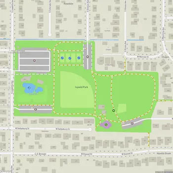 Map of Ivywild Park