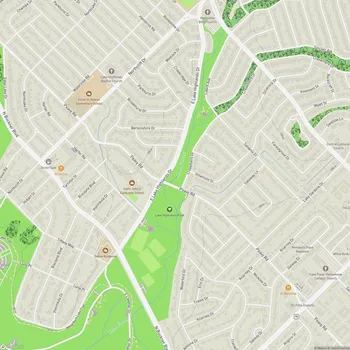 Map of Lake Highlands Park