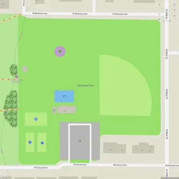 Map of Holmberg Park