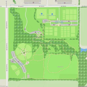 Map of Lone Elm Park