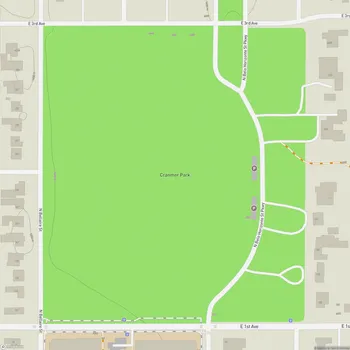 Map of Cranmer Park