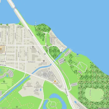 Map of Olin Park