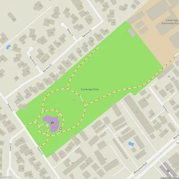 Map of Cambridge Park